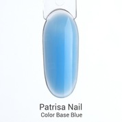 Patrisa Nail, Rubber Color Base - Цветная база Blue (8 мл)