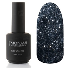 Monami, Super Shine Starburst Top L - Светоотражающий топ без липкого слоя (15 мл)
