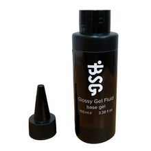 BSG, Glossy Gel Fluid - Универсальная база для проблемных ногтей (100 мл)