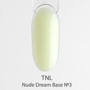 TNL, Nude dream base - Цветная база №03 Банановый сироп (10 мл.)
