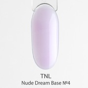 TNL, Nude dream base - Цветная база №04 Земляничный милкшейк (10 мл.)