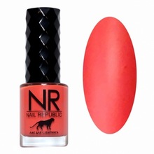 Nail Republic, Лак для стемпинга №18 Розовый коралл (10 мл)