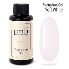 PNB, Strong Iron Gel Soft White - Гель Стронг Айрон (нежно-белый, 50 мл)