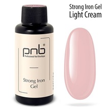PNB, Strong Iron Gel Light Cream - Гель Стронг Айрон (светло-кремовый, 50 мл)