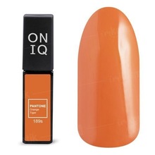 ONIQ, Гель-лак для покрытия ногтей - Pantone: Orange Tiger OGP-189s (6 мл.) (уценка)