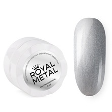 TNL, Металлическая гель-краска для дизайна ногтей с зеркальным эффектом - Royal metal (5 мл.)