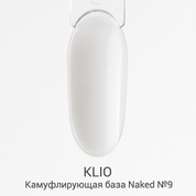 Klio Professional, Камуфлирующее базовое покрытие - Naked №9 (15 мл)