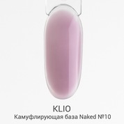 Klio Professional, Камуфлирующее базовое покрытие - Naked №10 (15 мл)