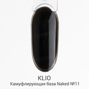 Klio Professional, Камуфлирующее базовое покрытие - Naked №11 (15 мл)