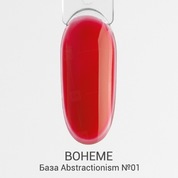BOHEME, Цветная камуфлирующая база для гель-лака - Abstraсtionism №1 (10 мл)