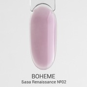 BOHEME, Цветная камуфлирующая база для гель-лака - Renaissance №2 (10 мл)