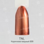 TNL, Гель-лак Metal effect №09 - Коричнево-медный (10 мл.)