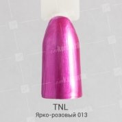 TNL, Гель-лак Metal effect №13 Ярко-розовый (10 мл.)