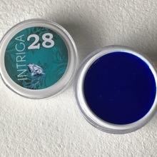 INTRIGA, Гель для моделирования Elite Color - Тон 28 популярный синий (15 гр.)
