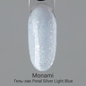 Monami, Гель-лак - Potal Silver Light Blue (8 г)