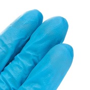 AMPri, Перчатки нитриловые BLUE ECO-PLUS, Цвет голубой, Размер XS (100 шт)