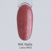 NIK nails, Гель-лак Lotos №03 (8 мл)